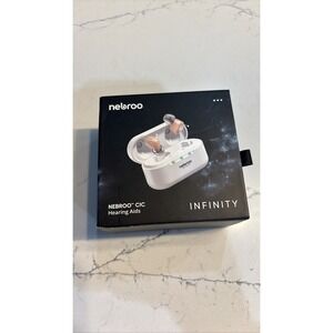Nebroo Infinity CIC OTC Rechargeable Hearing Aids
